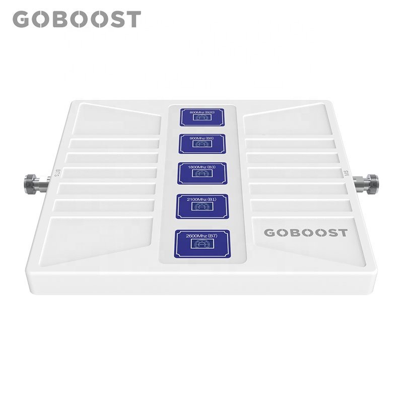 Goboost boosters B20 B8 B3 B1 B7 five band set amplificador rural de seal 5g repetidor 4g booster